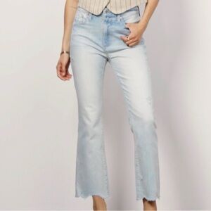 Pistola NWT Lennon High-Rise Crop Flare Jeans In Lotus Vintage, Size 27P